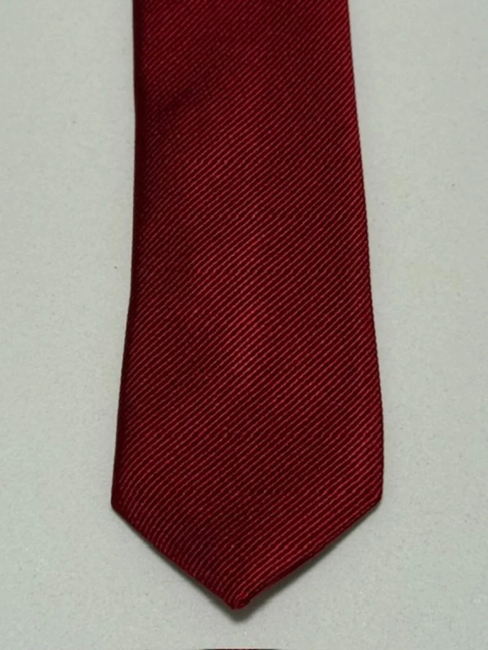 Brioni Solid Red Tie